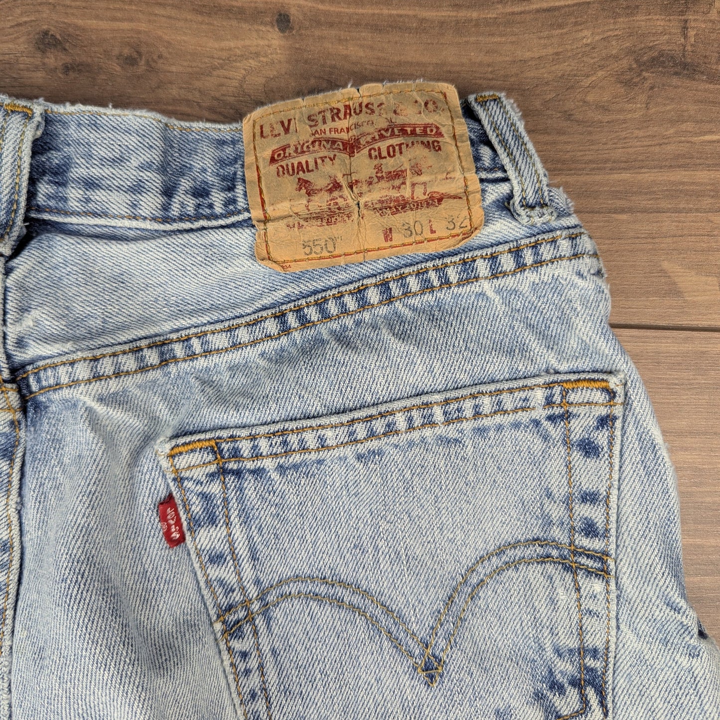 Vintage Levi's Blue Denim Shorts W30