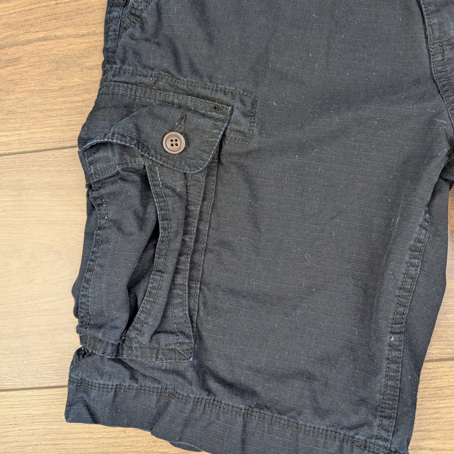 Black Vintage Arizona Jeans Cargo Utility Shorts W29