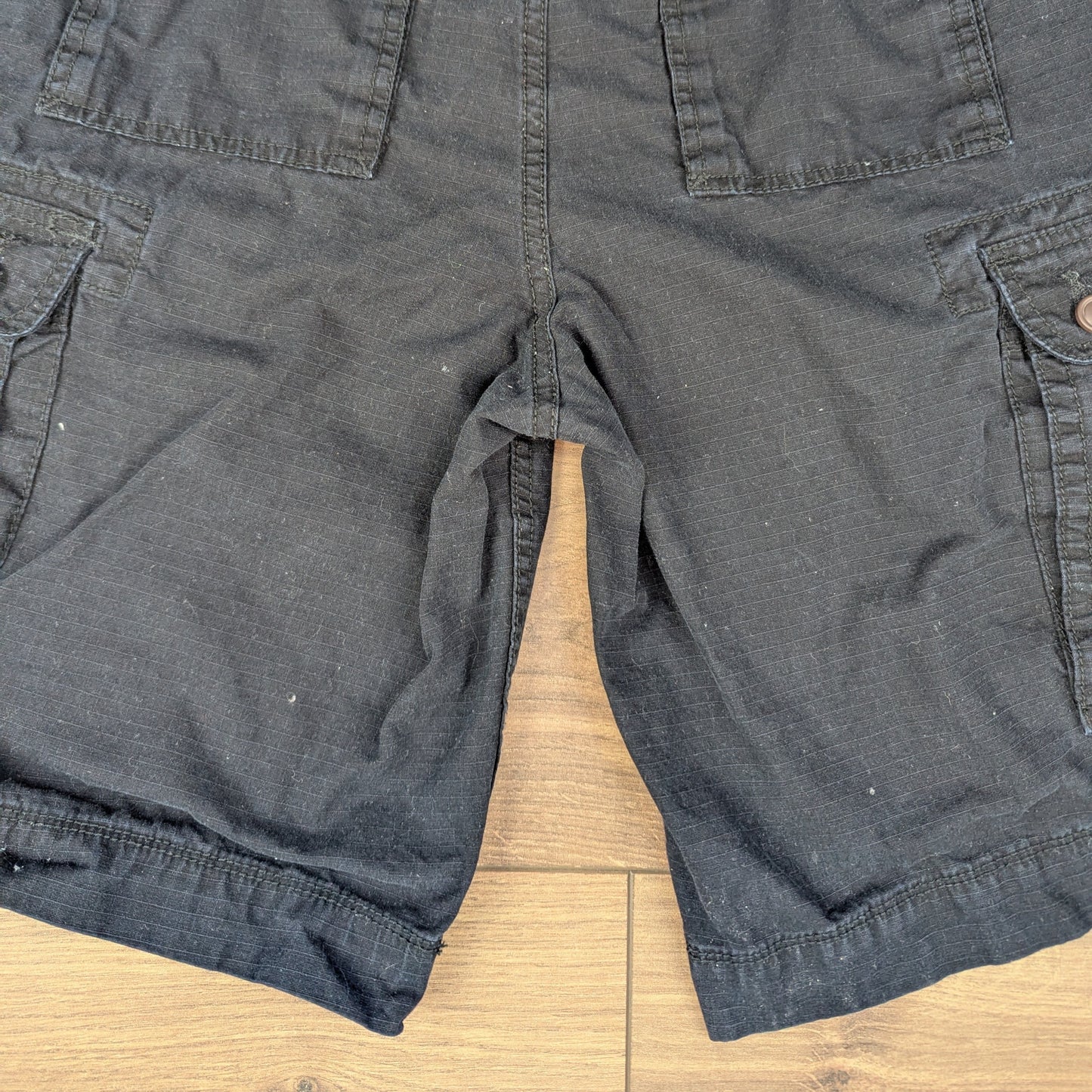 Black Vintage Arizona Jeans Cargo Utility Shorts W29