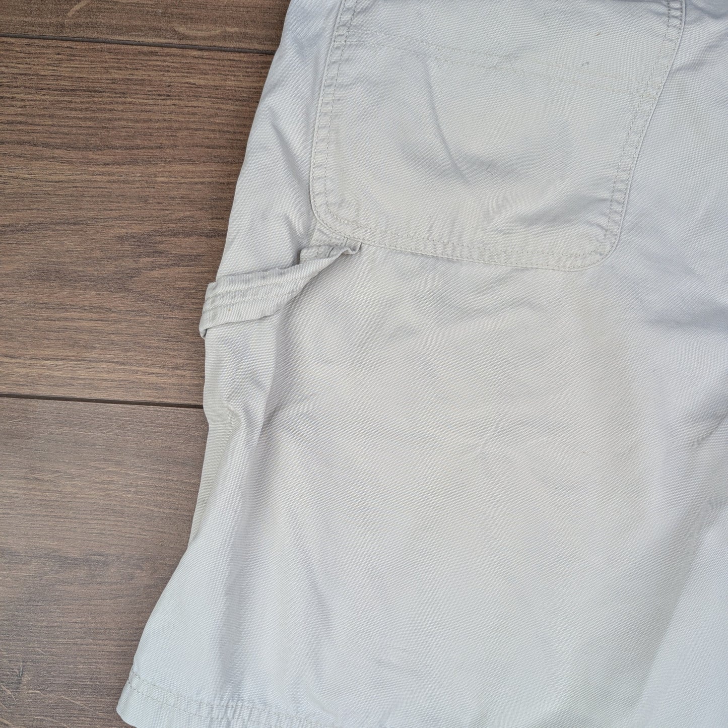 Beige OshKosh Carpenter Cargo Utility Shorts W36