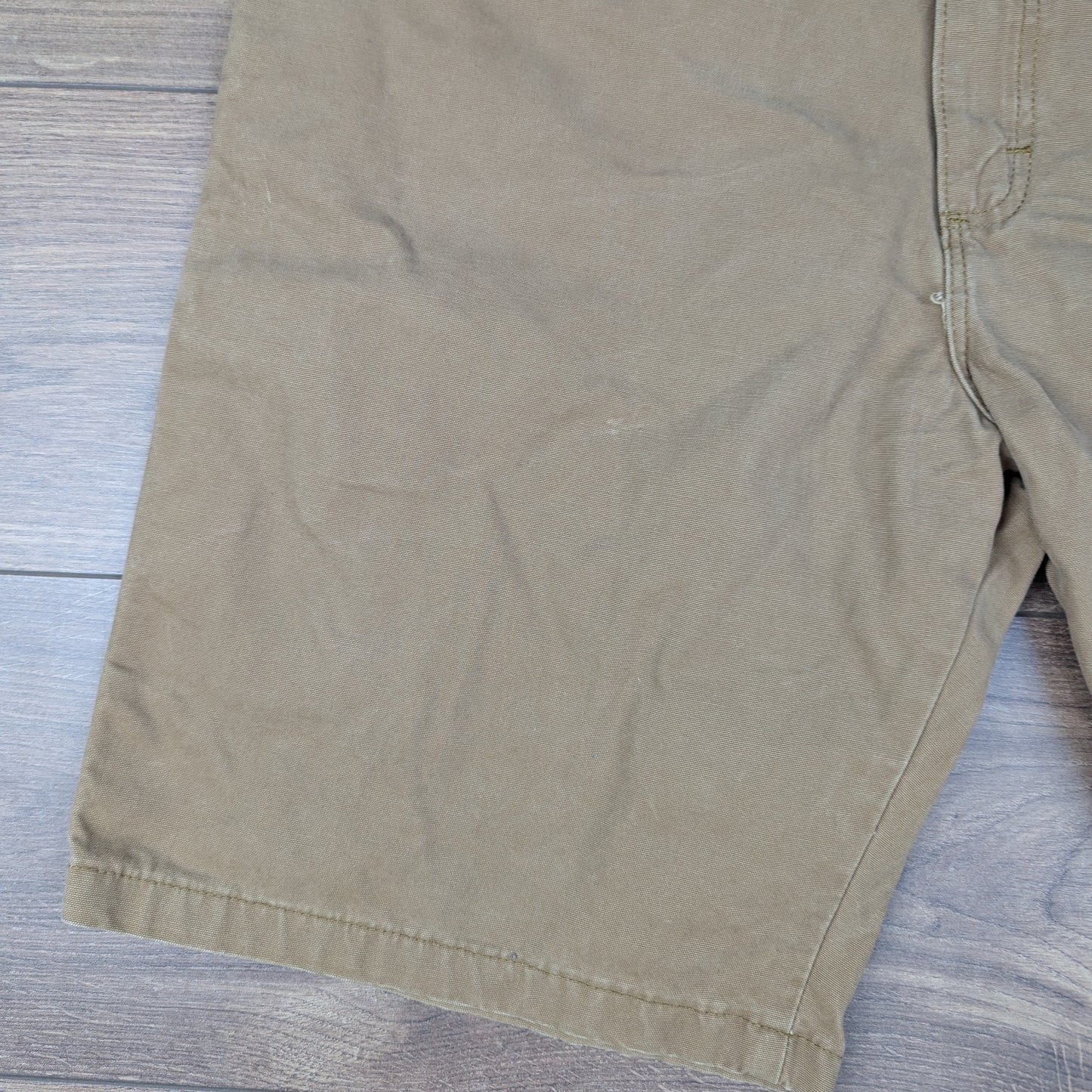 Brown Tan Vintage Wrangler Carpenter Cargo Utility Shorts Jorts W38
