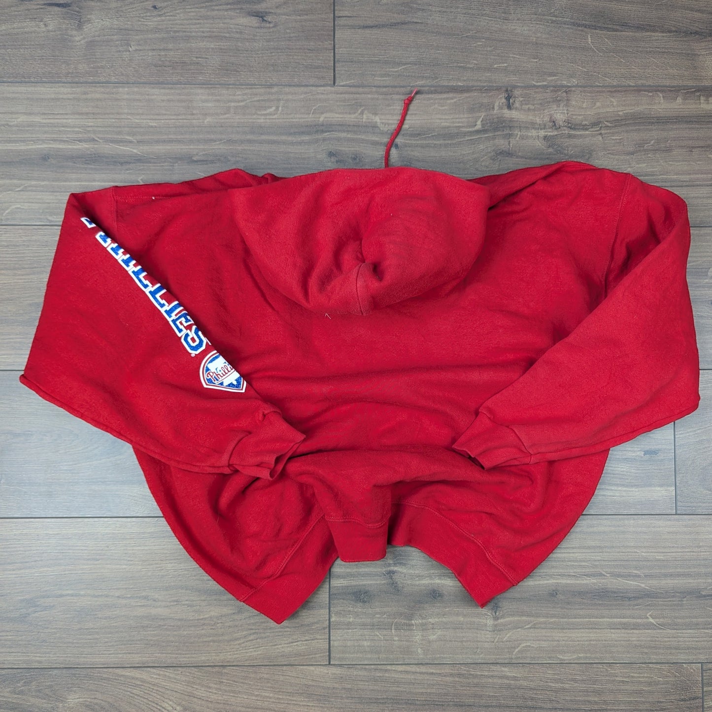 Red Philadelphia Phillies MLB Official Merchandise Baseball Hoodie Size 2XL
