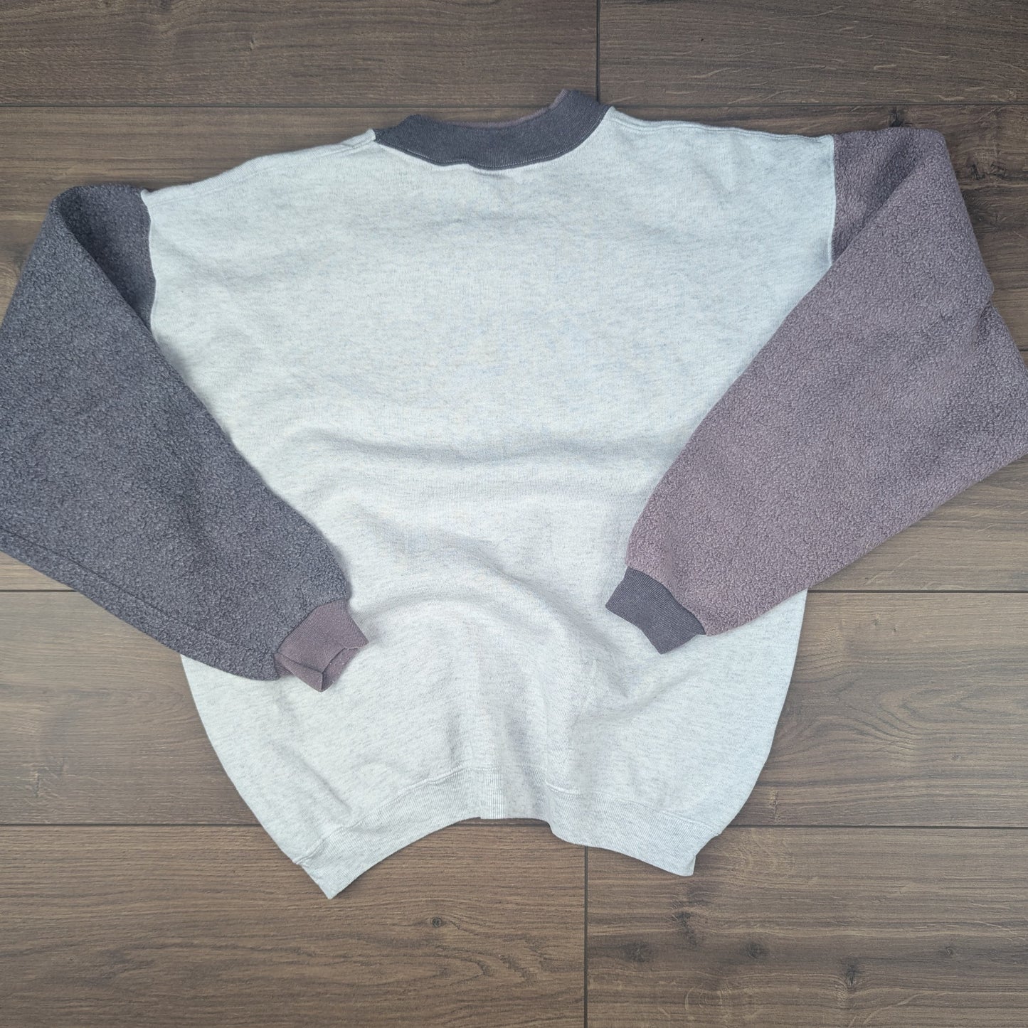 90's Vintage Grey/Purple Purdue Boiler Makers H.L Miller USA Sweatshirt Size M