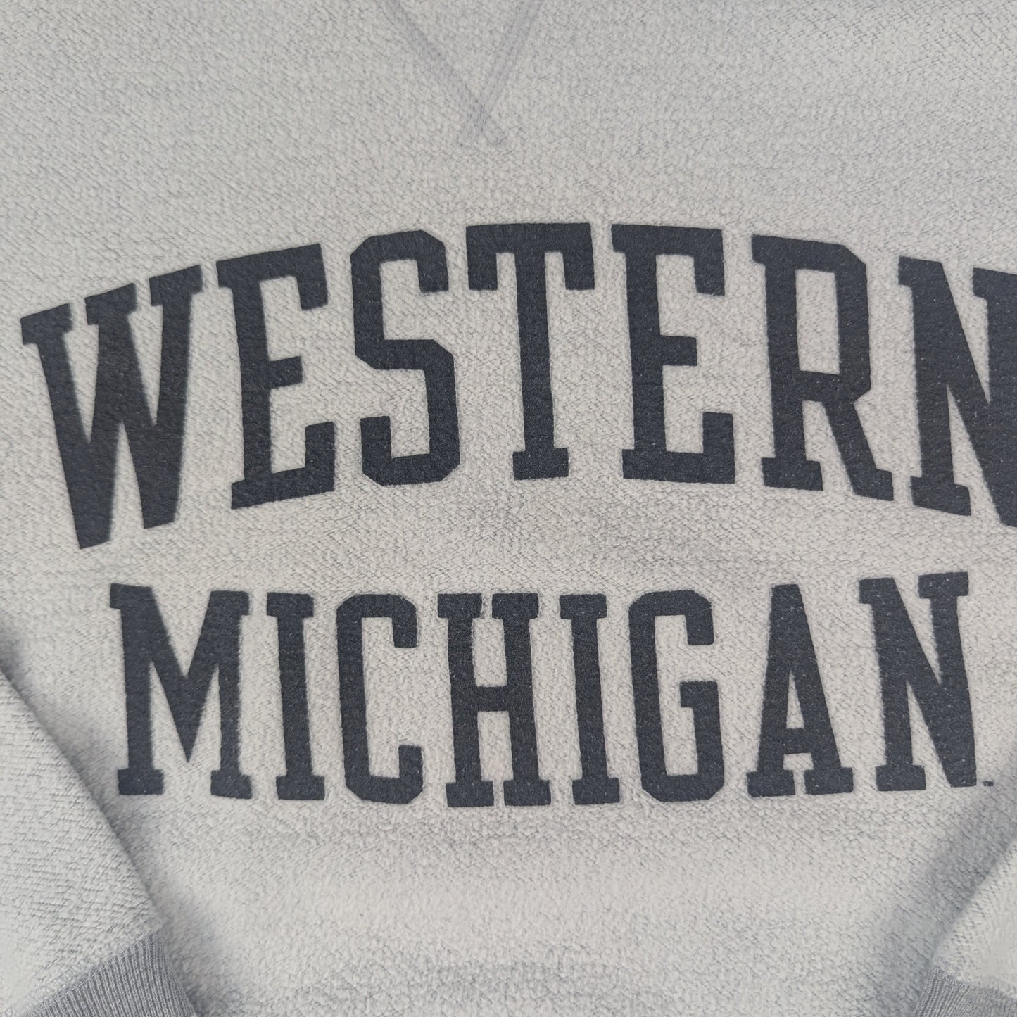 Grey Vintage Reversible Western Michigan Broncos Sweatshirt Size M