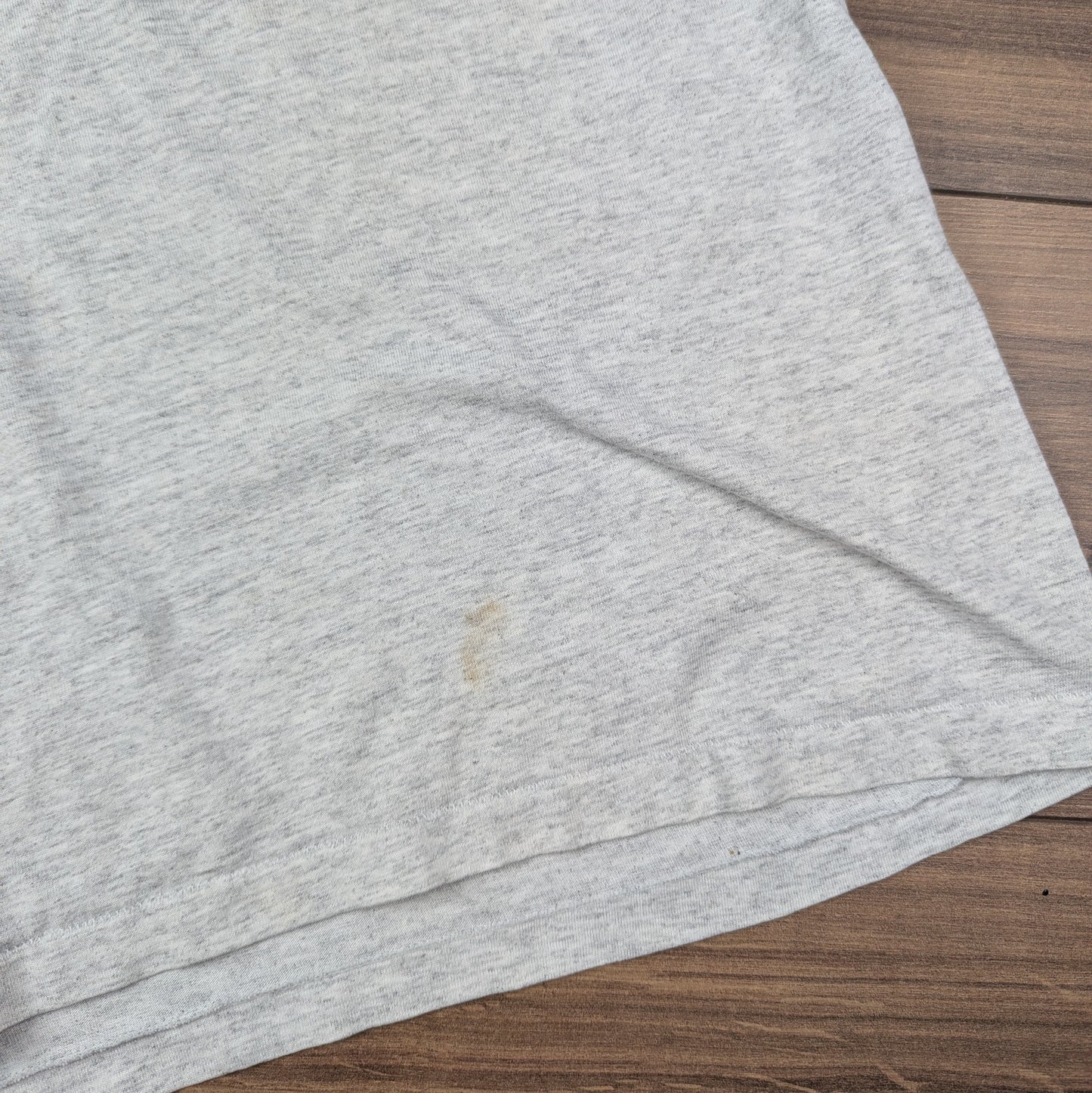 Grey 90's Single Stitch First Time Dad Graphic T-shirt Made in USA Size L