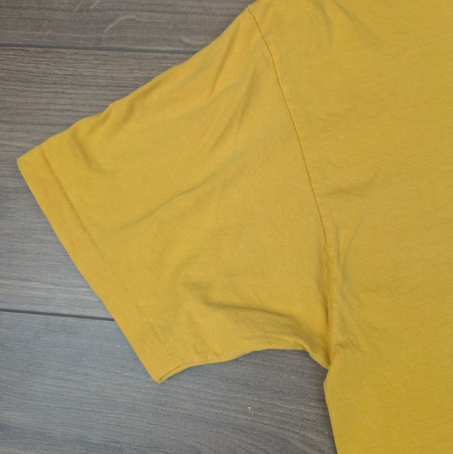 Vintage 1996 Single Stitch Yellow Hit the Road Jack Sonoma Valley T-Shirt Size L