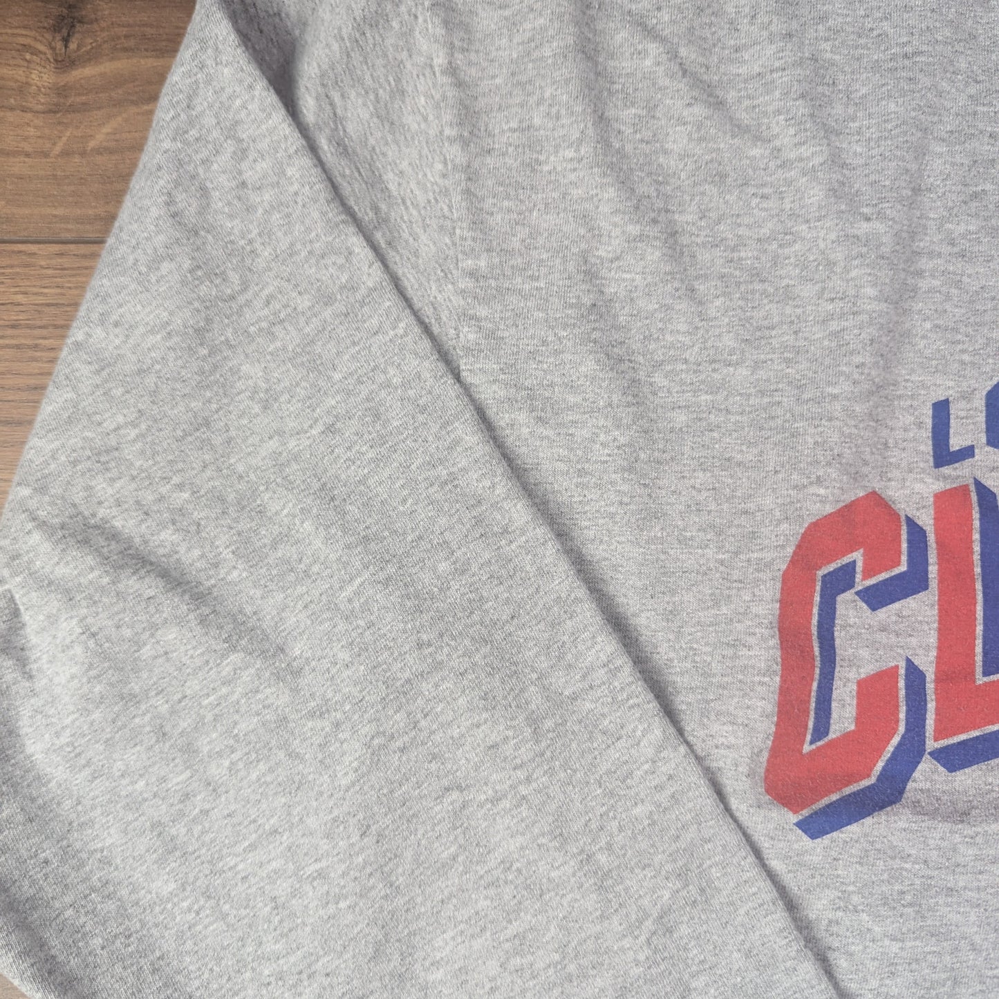 Grey Adidas Los Angeles Clippers NBA Long Sleeve T-Shirt Size XL