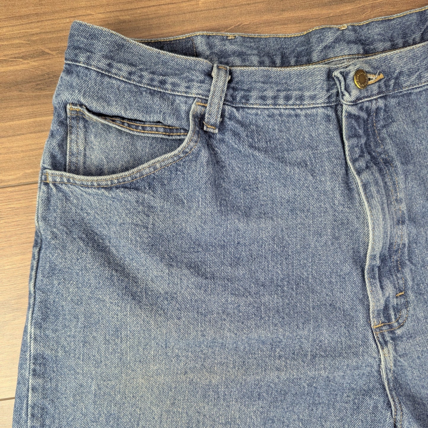 Blue Vintage Wrangler Denim Jorts Jean Shorts W40