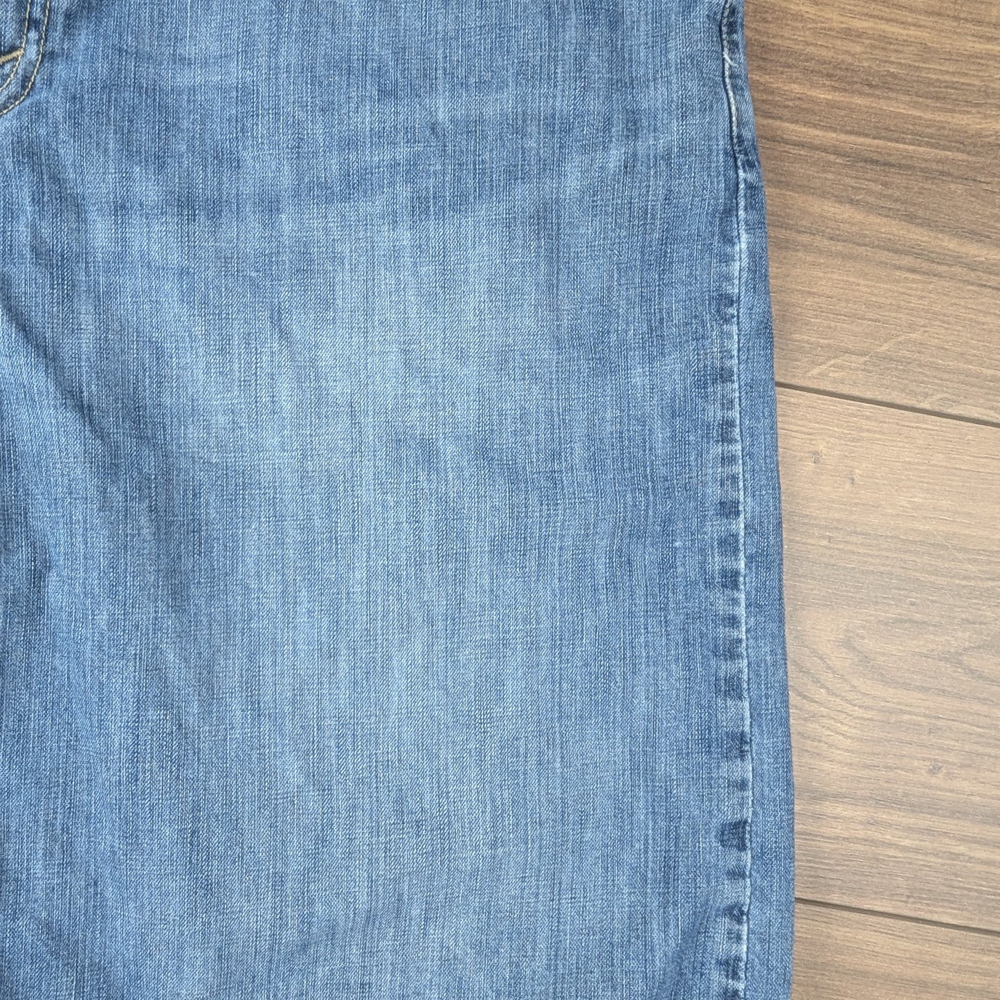 Blue Vintage Levi's 569 Loose Straight Denim Jorts Jean Shorts W36