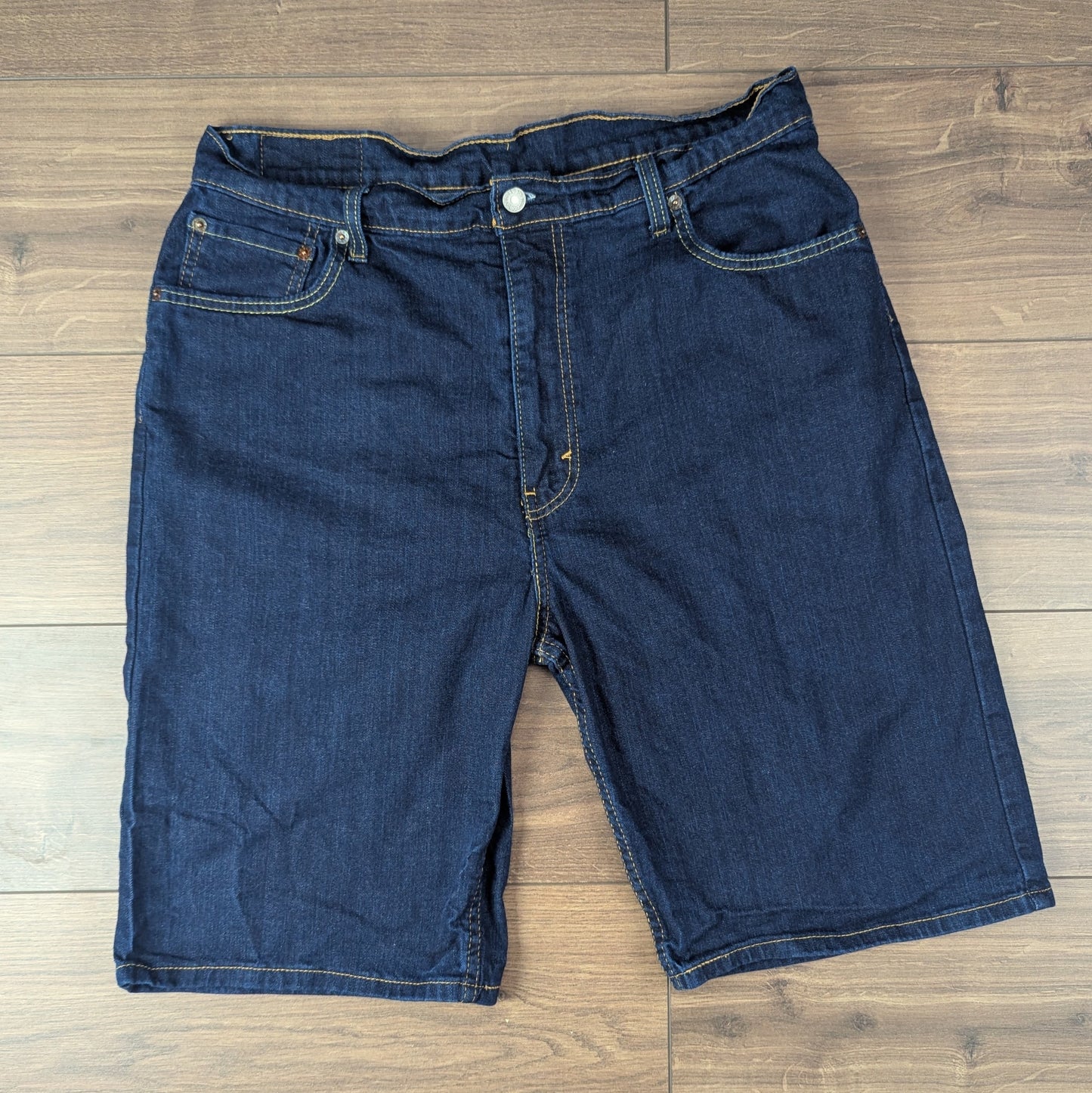 Blue Vintage Levi's 569 Denim Jorts Jean Shorts W36