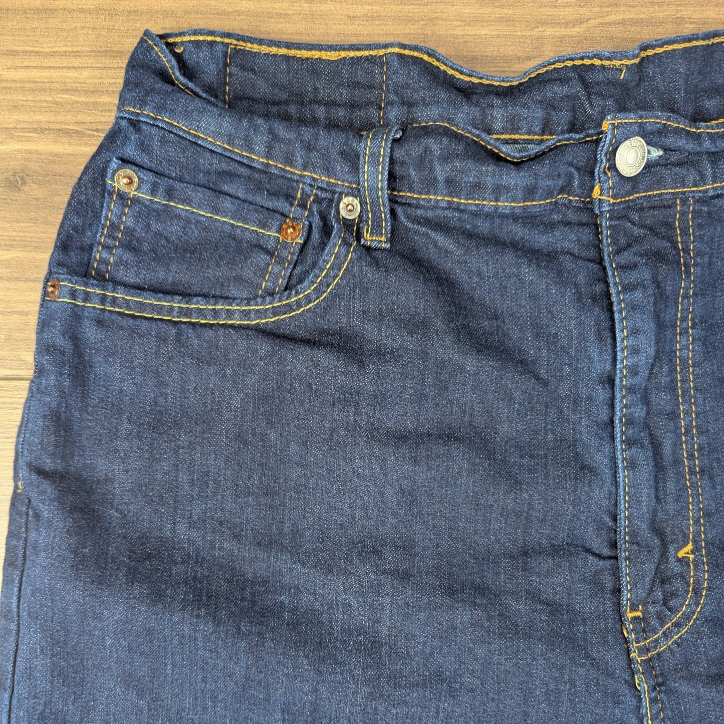 Blue Vintage Levi's 569 Denim Jorts Jean Shorts W36