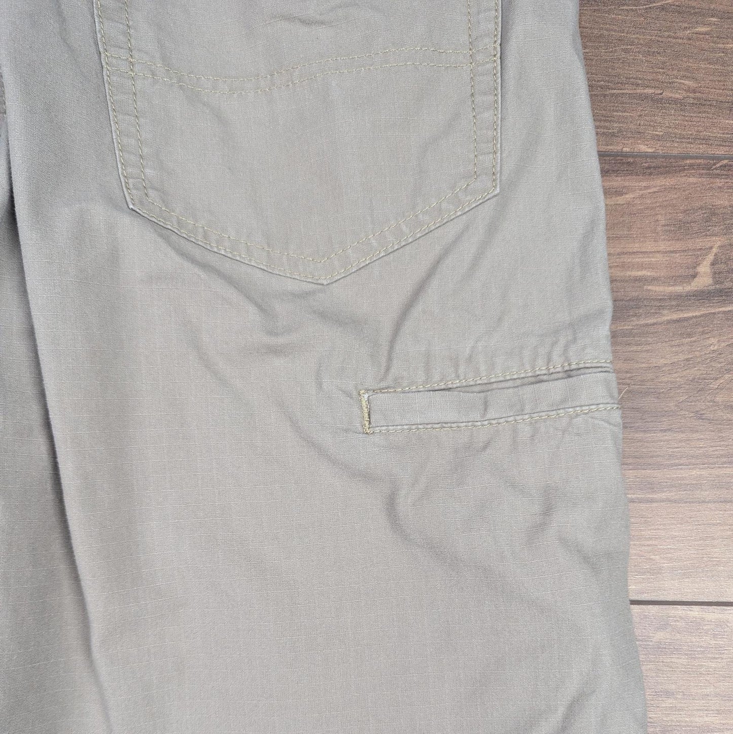 Brown Wrangler Workwear Carpenter Cargo Pants Straight Leg W36 L28