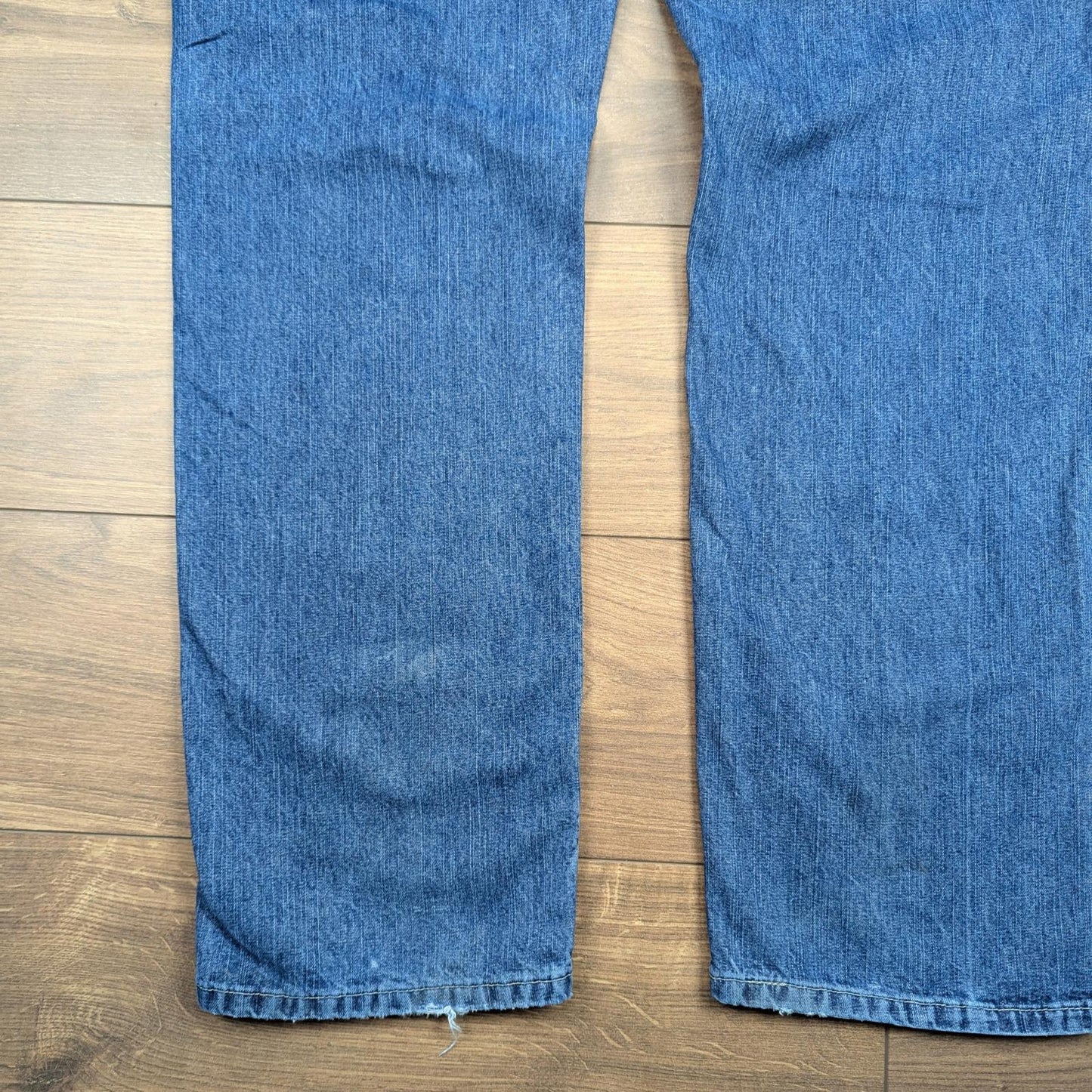 Blue Vintage Lee Jeans Baggy Carpenter Hip-Hop Skater Straight Leg W34 L36